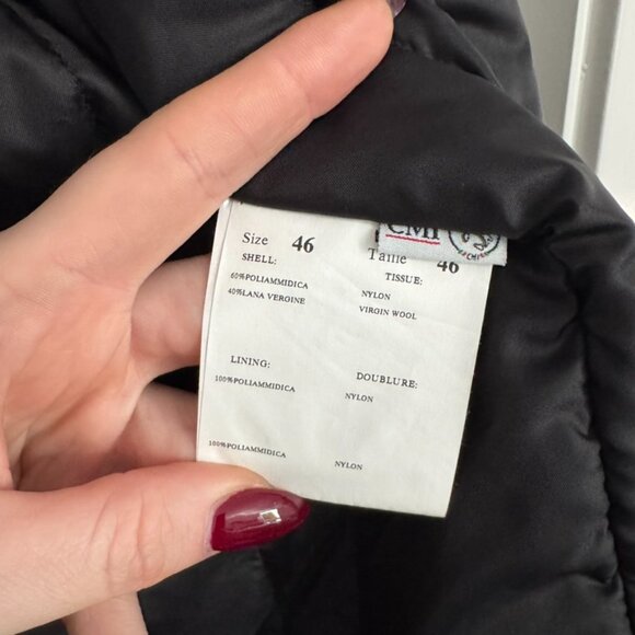 Loro Piana for Harry Rosen Storm System Coat Made in Italy sz IT 46 / US XS - Picture 11 of 11